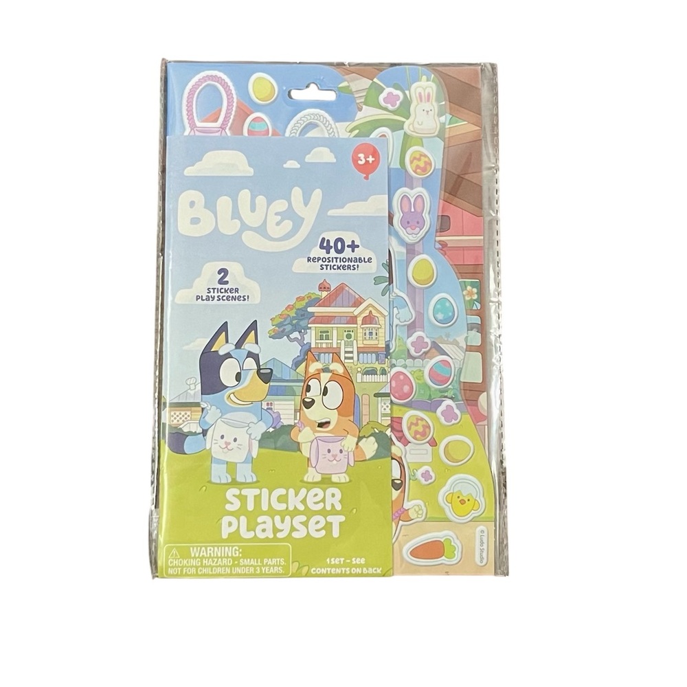 Bluey Sticket Set 40+ repositional stickers